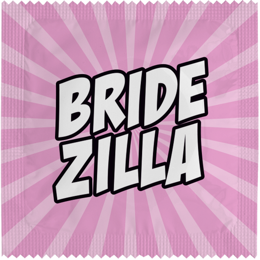 Image of funny condom "Bridezilla"