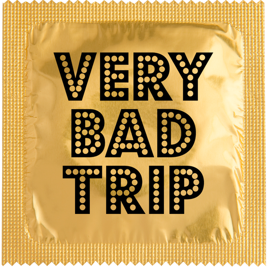 Image of funny condom "Very Bad Trip"