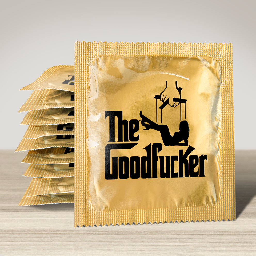 Image of funny condom "Good Fucker", 10 units