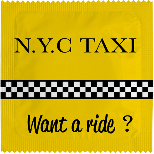 Image of funny condom "New York Taxi"