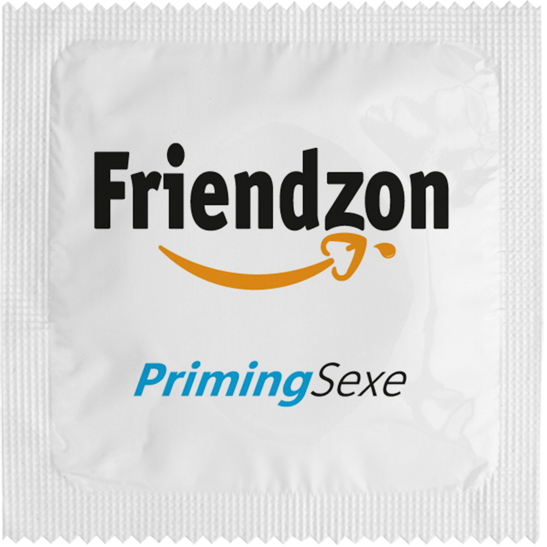 Image of funny condom "Friendzon"