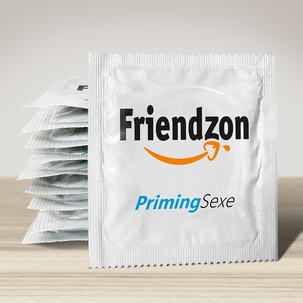 Image of funny condom "Friendzon", 10 units