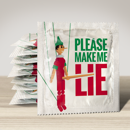 Image of funny condom "Make Me Lie Pinocchio New", 10 units