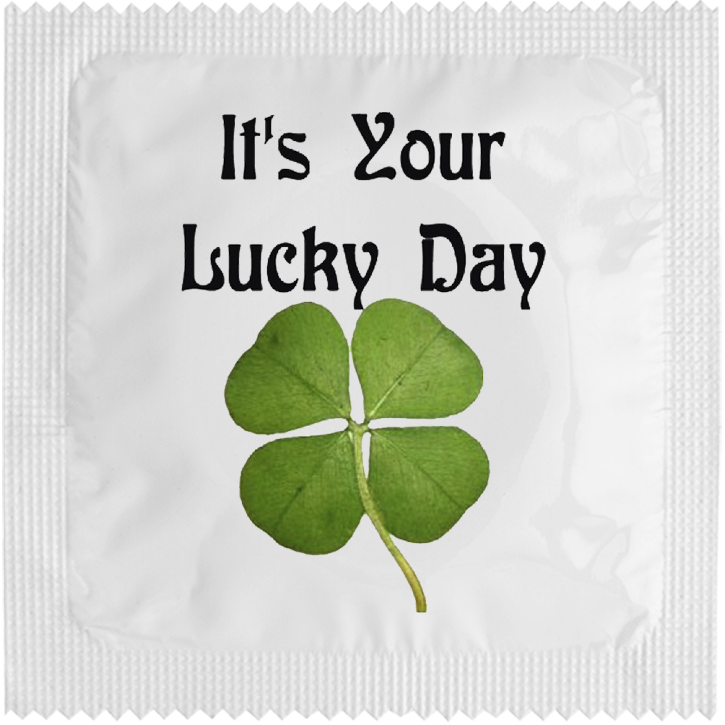 Image of funny condom "Lucky Day"