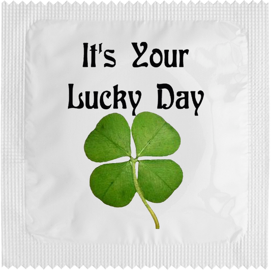 Image of funny condom "Lucky Day"