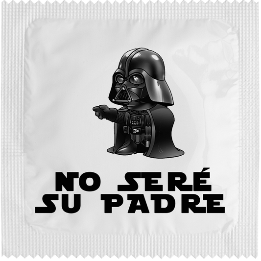 Image of funny condom "No Sere Su Padre"