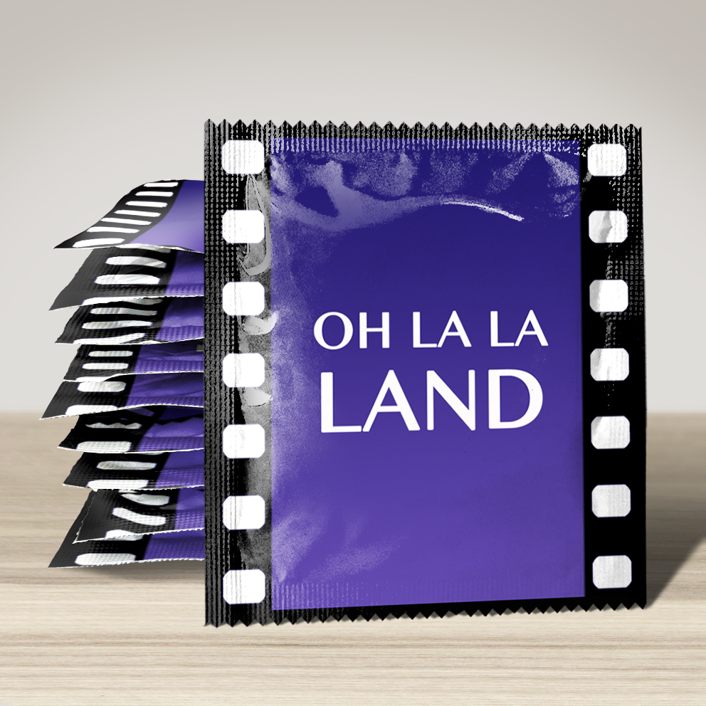 Image of funny condom "Oh La La Land", 10 units
