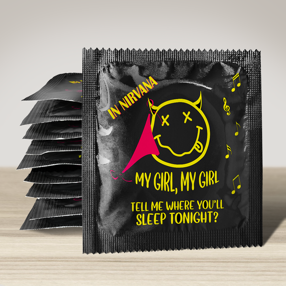 Image of funny condom "Nirvana", 10 units
