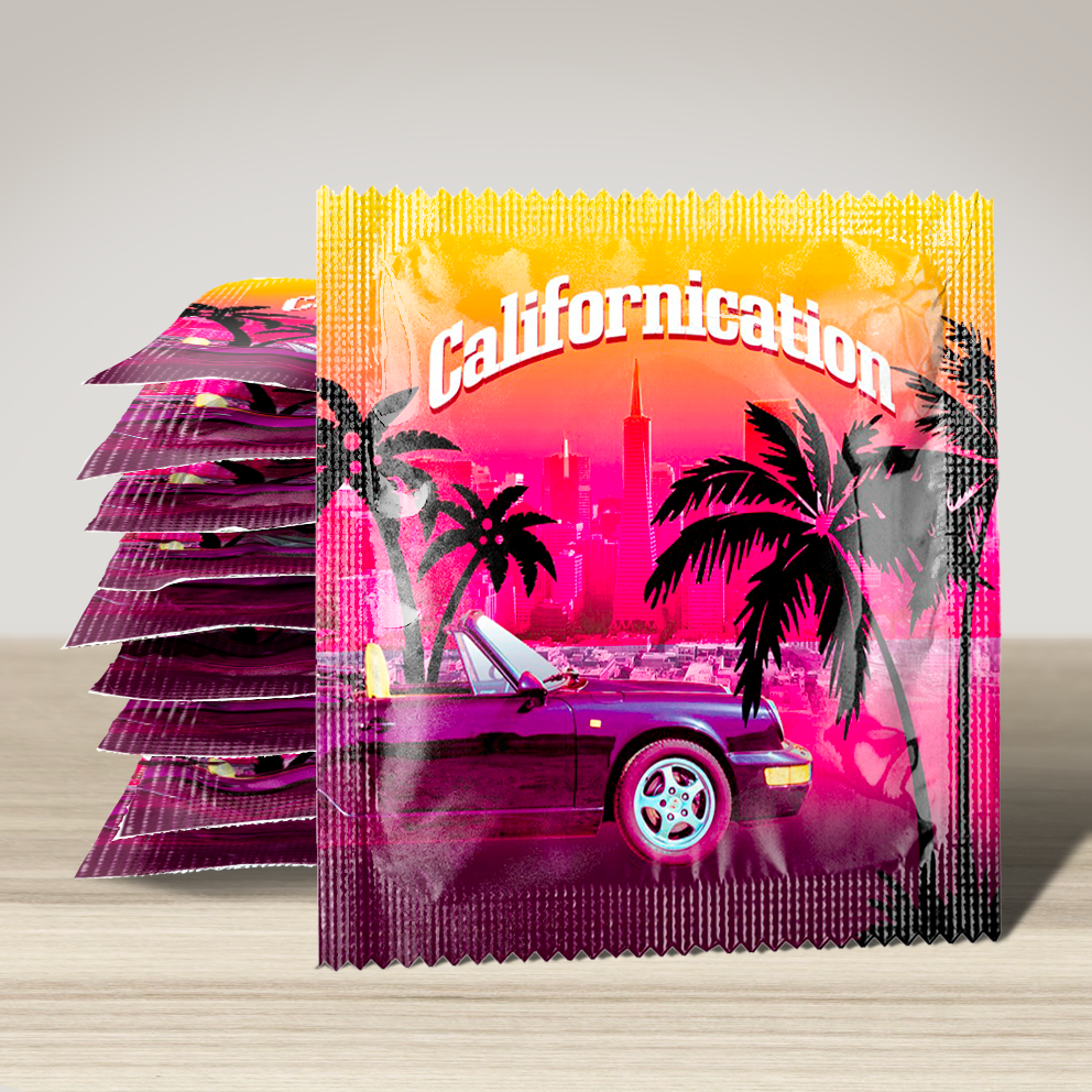 Image of funny condom "Californication", 10 units