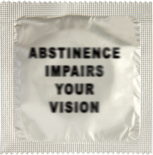 Image of funny condom "Abstinence Anglais"