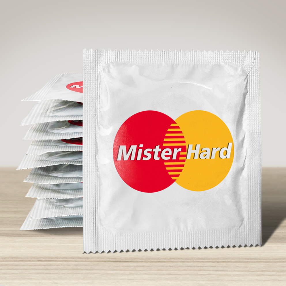 Image of funny condom "Mister hard", 10 units
