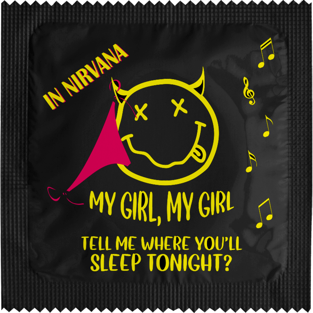 Image of funny condom "Nirvana"