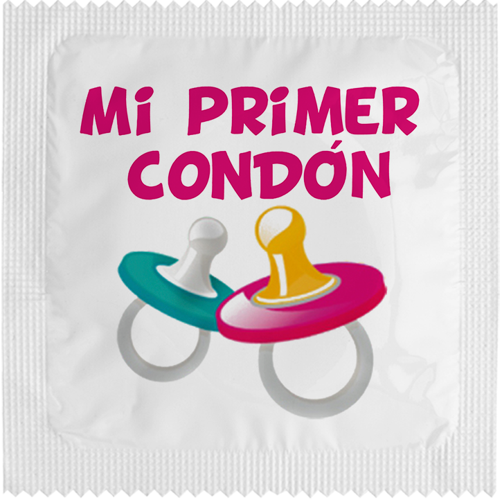 Image of funny condom "Mi Primer Condon"