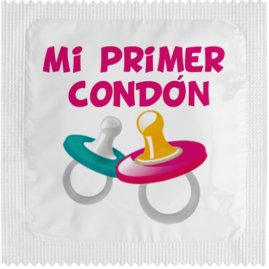 Image of funny condom "Mi Primer Condon"