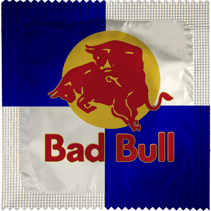 Image of funny condom "Bad Bull"