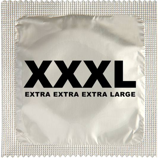 Image of funny condom "XXXL"