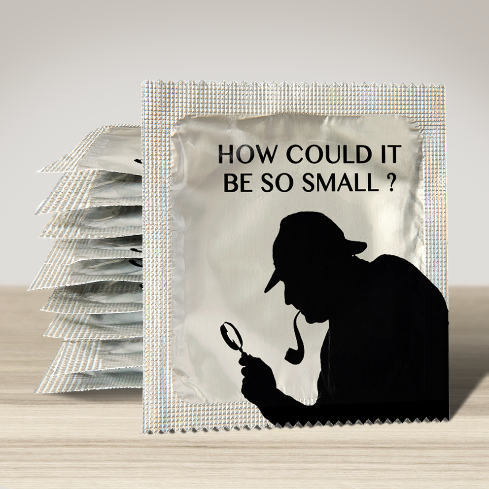 Image of funny condom "How Could It Be So Small", 10 units