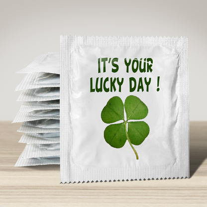 Image of funny condom "Lucky Day", 10 units