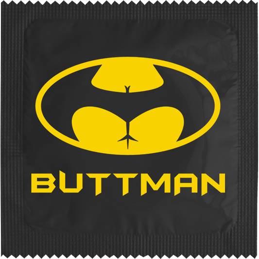 Image of funny condom "Buttman"