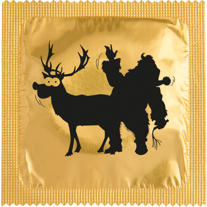 Image of funny condom "Santa"