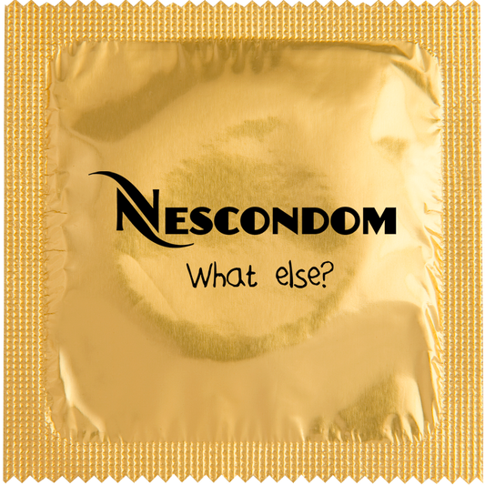 Image of funny condom "Nescondom"