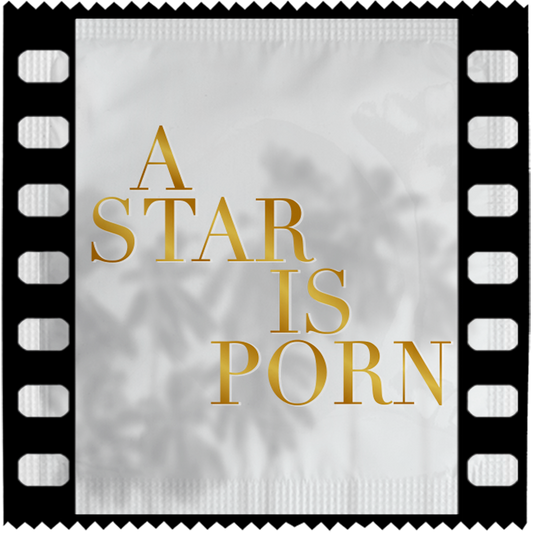 Image of funny condom "A Star Is Porn"