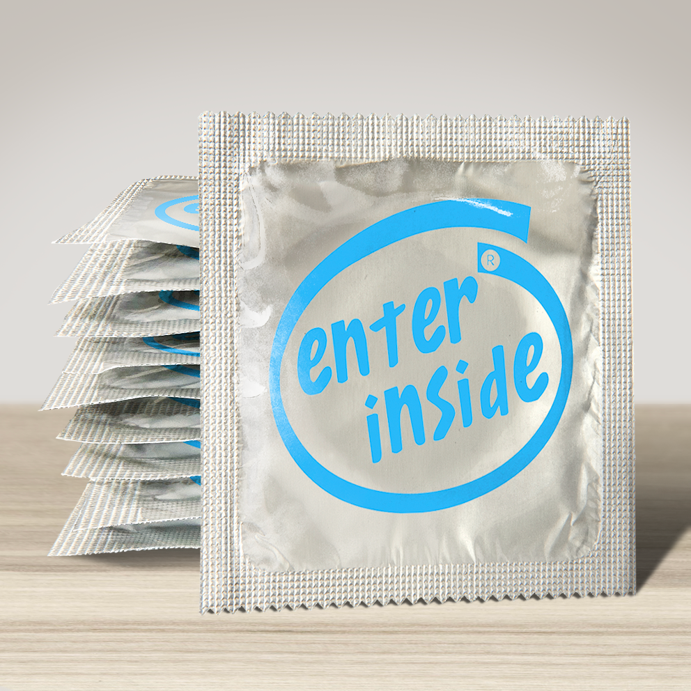 Image of funny condom "Enter Inside", 10 units