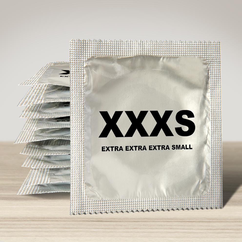 Image of funny condom "XXXS", 10 units