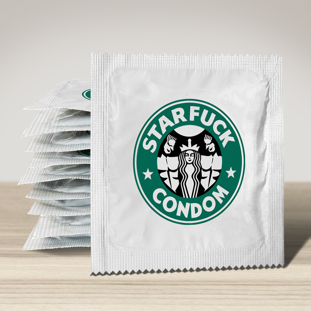 Image of funny condom "Starfuck", 10 units