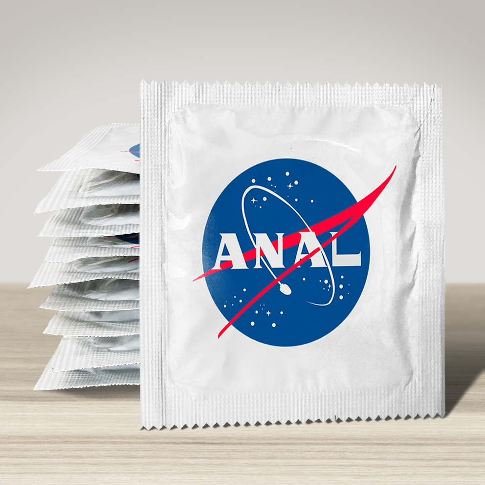 Image of funny condom "Anal", 10 units